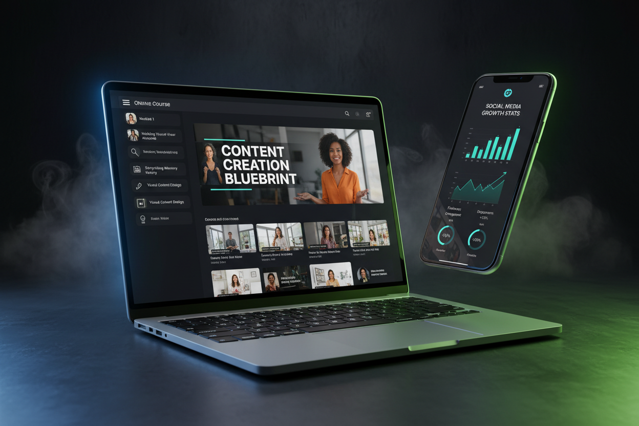 E-Course Product Mockup