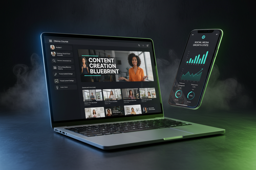 E-Course Product Mockup